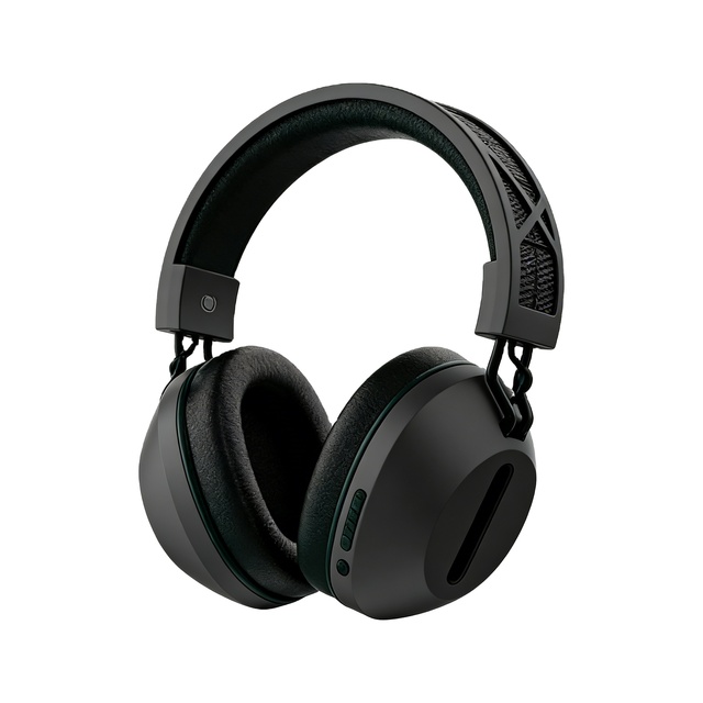 Solar Powered ANC  Headphones, Over-Ear Noise Cancelling Wireless Headset with Solar Charging