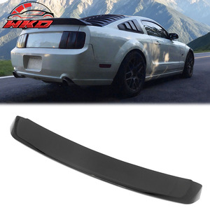 Alerón Trasero Estilo GT500 para Ford Mustang 2005-2009, Negro Brillante - Product Image 1