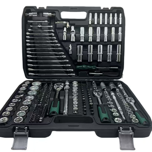Professional 216pcs Cr-V Socket Wrench <b>Set</b> Automotive Mechanic <b>Hand</b> <b>Tool</b> Kit for Automotive Car Repair Maintenance <b>Tool</b> Box <b>Set</b> - Product Image 1