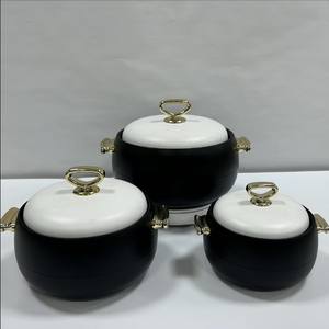 Juego <span class=keywords><strong>de</strong></span> Servicio Aislado <span class=keywords><strong>de</strong></span> Alta Gama con Acabado Mate, Olla Térmica <span class=keywords><strong>de</strong></span> 1L, 2L y 3.5L con Revestimiento <span class=keywords><strong>de</strong></span> Acero Inoxidable para Buffet - Product Image 3