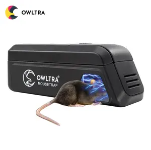 OWLTRA Tikus Penangkap Tikus Elektrik, Perangkap Tikus Elektrik, Pembunuh Tikus Elektronik, Tikus Penangkap Tikus Senior, Supermarket, Banyak Digunakan