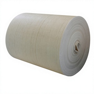 Rouleau de tissu non tissé 100 % polyester en fibres courtes, matériau de rembourrage matelassé en PET creux, ignifuge, recyclable, de couleur unie - Product Image 1