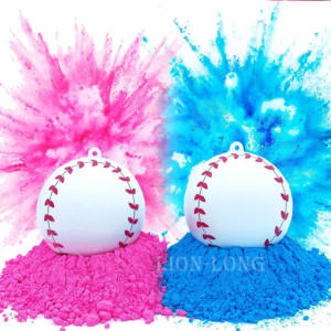 Ensembles de baseball révélation de sexe Annonces Balles Annonce de douche Holi Smoke Golf Exploding Kit Gender Reveal Baseball - Product Image 4