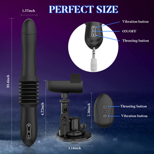 <span class=keywords><strong>Masturbateur</strong></span> féminin à vibration 10 fréquences, rechargeable par USB, avec pistolet télescopique 3 vitesses entièrement automatique pour massage et orgasme - Product Image 4