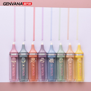 Chất lượng cao Highlighter Bút long lanh mực Highlighter Nhiều màu Jumbo Highlighter sợi xiên Nib Bút Highlighter - Product Image 5