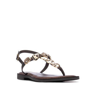 Sandalias Planas para Mujer Carmela, Color Marrón, Tacón de 1,5 cm, Talla 40 - Product Image 2