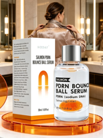 Sérum Facial Éclat PDRN au Saumon avec ADN de Saumon pour l'Élasticité de la Peau, Sérum Hydratant pour le Visage pour la Routine de Soin de la Peau