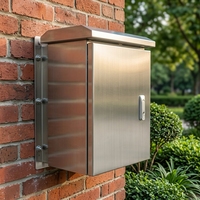 Boîtiers électriques extérieurs en acier inoxydable, indice de protection IP66, armoire étanche, panneau électrique, boîtier pour instruments électroniques