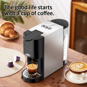 Máy pha cà phê viên nang nhỏ gọn 3 trong 1, pha cà phê Thổ Nhĩ Kỳ, Espresso & trà tại nhà, máy pha cà phê Espresso đa chức năng - Product Image 4