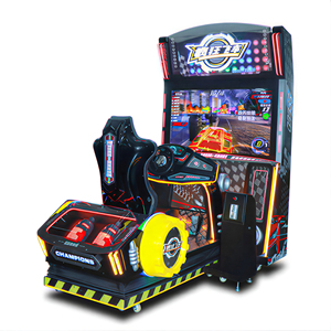 Máquina de Juego de Conducción de Autos en Inglés de Alta Calidad con Batería Recargable, Certificación CE, para Parques Temáticos - Product Image 2