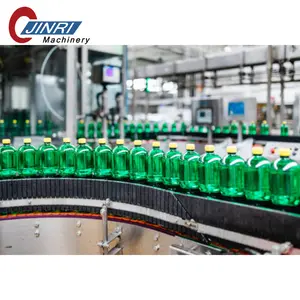 Full Automatic Glass Bottle Carbonated Drink Fresh Juice Production Line Beverage Filling Packing Labeling Machine