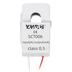 SCT006 Trasformatore Corrente Separabile, Classe 1, Ingresso 1-20A, Uscita mA, Blocco Sicurezza - Product Image 1