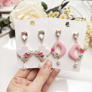 8Pcs Polygonal Simple 3D Solid Shaped <strong>Polymer</strong> <strong>Clay</strong> Molds <strong>Clay</strong> Cutting Molds Tools for DIY Earring Jewelry Ornaments Handmade - Product Image 3