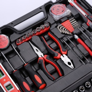 Clé <span class=keywords><strong>à</strong></span> cliquet, marteau, pinces, ensemble d'outils mécaniques de 120 pièces pour garage et réparation automobile - Product Image 4