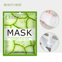 Vente populaire concombre fruité masque facial bio rafraîchissant fort hydratant éclaircissant ferme réparateur soins du visage pour unisexe