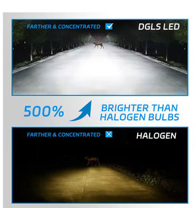 DGLS LED S310 50W 50000LM Plug and play fari a LED H1 H3 H4 H7 <span class=keywords><strong>H11</strong></span> 9005 9006 9007 Canbus LED lampadine Luces LED - Product Image 5
