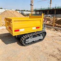 500 kg Mini-Raupentransporter, 0,5 Tonnen Raupenkipper für Landwirtschaft, Bergbau und Baustellen