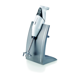 Batidora de Inmersión Eléctrica BAMIX con Control de Velocidad Variable y Botón de Encendido, Color Blanco - Product Image 1