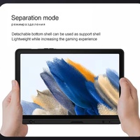 Casing Keyboard Nirkabel Tipis dengan Touchpad untuk S6 untuk Tab Sm-T860 T865 10.5-Inci, USB Type-C Baru Laudtec