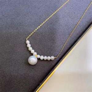 Collier rétro français Zhizhen, élégant, perle d'eau douce, style classique polyvalent, nouveau produit de Neckland Wenchi Chine - Product Image 3