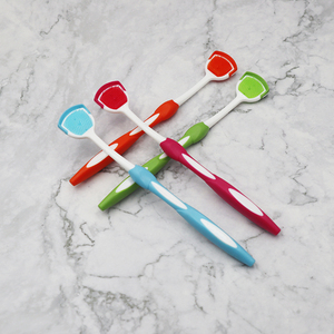 맞춤형 혀 세정 브러쉬 구강 마사지 혀 클리너 - Product Image 6