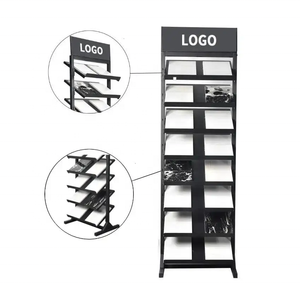 Espositore Multifunzionale per Piastrelle in Marmo e Granito con Struttura in Metallo Semplice, Adatto per Esposizioni Commerciali - Product Image 1