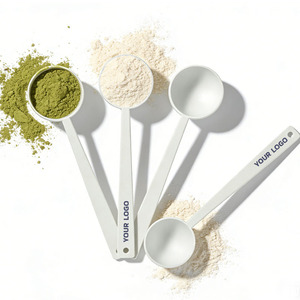 Cucharas Medidoras de Metal Personalizadas, Ligeras, de Aluminio, de 15ml, 20ml, 30ml, para Polvo de Proteína y Nutrición - Product Image 2