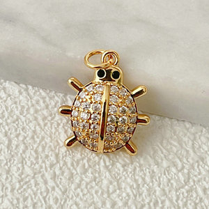2022 nuovo Design <span class=keywords><strong>ciondolo</strong></span> <span class=keywords><strong>coccinella</strong></span> per gioielli moda donna - Product Image 2