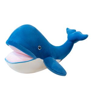 Simulation Sperm Whale Plush Stuffed Animal - 21 Inches Long, Soft Blue Toy, Gift For Kids & Collectors - View #10