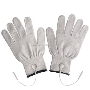 Guanti Conduttivi <span class=keywords><strong>TENS</strong></span> Durevoli in Fibra d'Argento e Nylon per Massaggiatore Manuale Fisioterapico Approvato CE/510k di Konmed Medical - Product Image 2