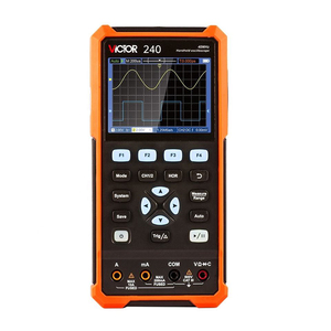 VICTOR 240 2 in 1 Handheld Oscilloscope Multimeter, 40MHz Dual Channel, 4 1/2 Digits, 250M Sa/s Sampling Rate - Product Image 1