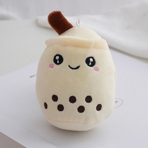 Factory Bubble Tea Plush Keychain Backpack Pendant Cute <strong>Real</strong> <strong>Life</strong> Pearl Fruit Milk Tea <strong>Doll</strong> Toys Soft Stuffed Plushies Decor Toy - Product Image 5