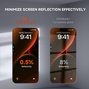 Pellicola Antiriflesso OEM ODM, <span class=keywords><strong>Protezione</strong></span> Schermo in <span class=keywords><strong>Vetro</strong></span> Temperato per <span class=keywords><strong>Smartphone</strong></span>, <span class=keywords><strong>Protezione</strong></span> Schermo AR per iPhone 17 Pro Max - Product Image 5