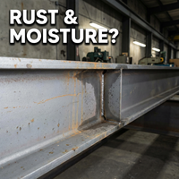 Peinture de protection anti-corrosion à base d'eau, barrière contre l'humidité, double usage intérieur/extérieur, pour bâtiments métalliques