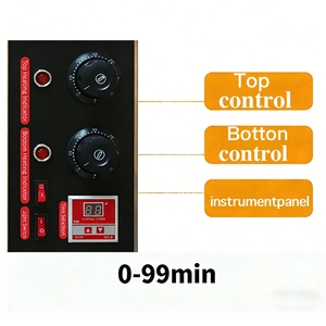 Nuevo Horno Eléctrico Comercial de Acero Inoxidable de 1 Nivel y Múltiples Bandejas, 220V, Alta Productividad - Product Image 3