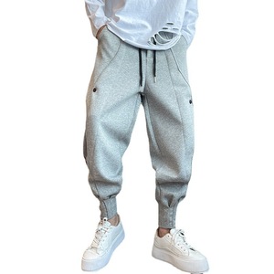 Pantalon de printemps et d'automne pour homme, Design de mode, pantalon <span class=keywords><strong>Harun</strong></span> en peluche, pantalon décontracté - Product Image 5