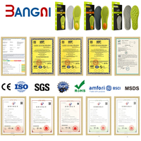 Semelles de massage en gros 4D Cloud Inserts, absorption des chocs, soutien de la voûte plantaire, semelles intérieures confort sportif