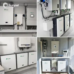 Sunpal بطارية الليثيوم السكنية 51.2V 200Ah 10kWh سعر بطارية الليثيوم الشمسي للطاقة الشمسية