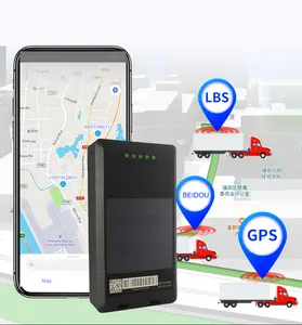 Contenedor de coche de carga portátil Dispositivo de seguimiento de activos de larga duración de batería Rastreador GPS 4G con magnético