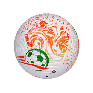 可定制充气足球 PU 皮革环保型机器缝制热粘合尺寸 5/4 沙滩足球顶级球队用球 - Product Image 4