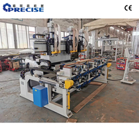 Centre de traitement CNC haute capacité pour cadres de portes en bois, avec glissière fluide, pour la fabrication de portes en bois (OEM)