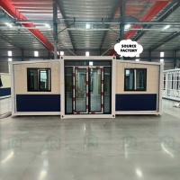 Maisons mobiles modernes préfabriquées, conteneurs extensibles, maison en acier, design européen, respirante - Exemple de préfabriqué