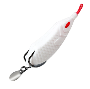 Wave Frog Lure Frog Snakehead Appât avec cuillère - Product Image 3