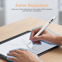 Stylet actif avec écran LED, adsorption magnétique puissante et rejet de la paume pour iPad 2018+, chargement Type-C, autonomie de 12 à 15 heures