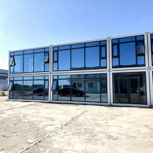 Manufacture <strong>10ft</strong> 20ft 30ft 40ft Office Construction Mining Camping Modular Container House Prefabricated 2 Storey <strong>Prefab</strong> <strong>Home</strong> - Product Image 1