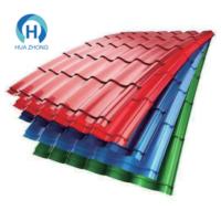 PPGI Wellblech-Dachplatten Farbbeschichtet 0,2-0,8mm für Industriegebäude-Dachkonstruktion