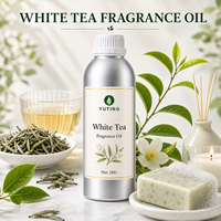 Huile parfumée au thé blanc, huile parfumée au thé pur pour diffuseur de parfum, bougie, savon, vente en gros, OEM, marque privée, fournisseur