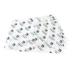 Fogli di carta cerata personalizzati per alimenti pre-tagliati piegati carta oleata stampante sandwich hamburger avvolge carta - Product Image 2