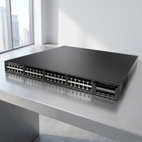 New WS-C3650-48FS-S 3650 series 48 Port Gigabit Full POE Layer 3 Switch 4X1G Uplink IP Base