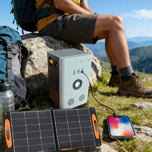 Estación <span class=keywords><strong>de</strong></span> Energía Portátil <span class=keywords><strong>de</strong></span> Litio con Inversor MPPT, Entrada <span class=keywords><strong>de</strong></span> 40V, Carga Dual AC/Solar, Bluetooth, OEM/ODM, Personalizable, <span class=keywords><strong>para</strong></span> Exteriores, Bodas, Van Life, Fin <span class=keywords><strong>de</strong></span> <span class=keywords><strong>Semana</strong></span> - Product Image 1